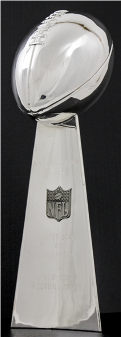Super Bowl Trophy 2015 Png - Library (600x680), Png Download
