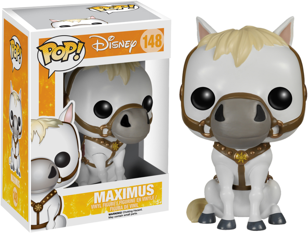 Rapunzel - Maximus1 - Funko Pop Maximus (1024x799), Png Download