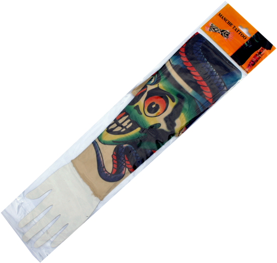 Joker / Snake Tattoo Sleeve - Sports Equipment (600x600), Png Download