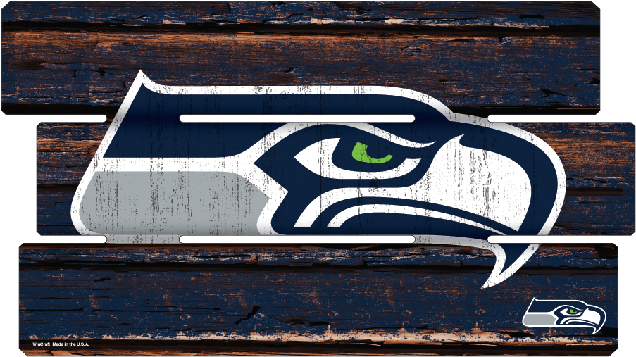 14" X 25" Fence Wood Sign - Seattle Seahawks Phone (1050x1050), Png Download