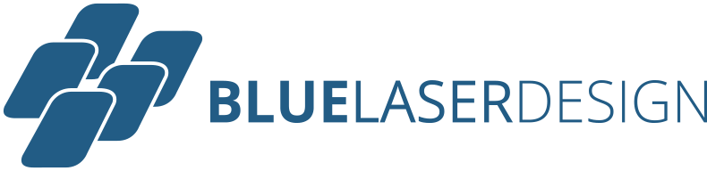 Blue Laser Design Blue Laser Design - Electric Blue (790x192), Png Download