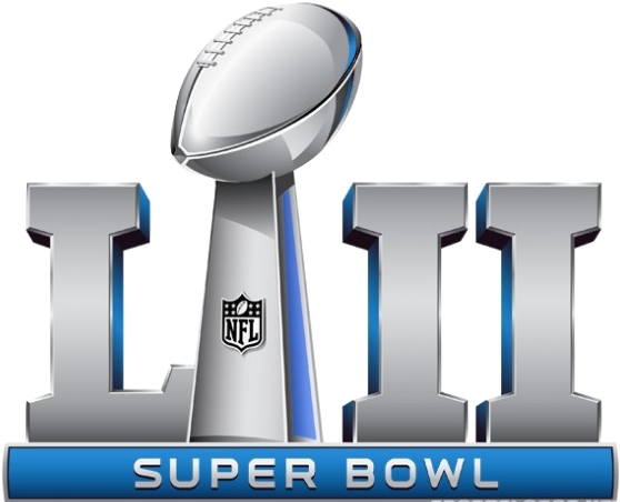 Logo - Patriots Eagles Super Bowl 2018 (564x456), Png Download