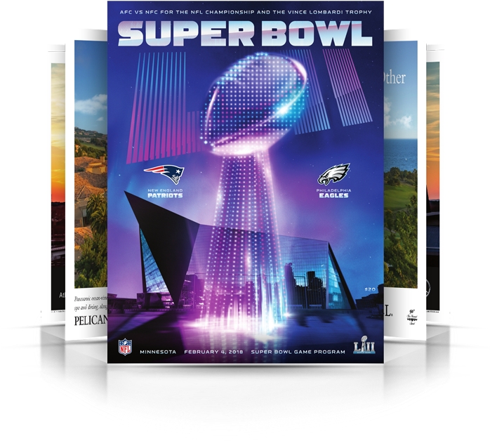 Flipbooks - Super Bowl 52 Game Program (742x627), Png Download