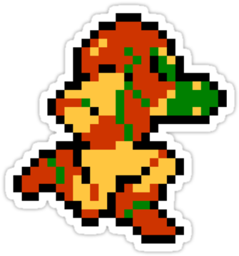 Samus ''aran - Samus Aran 8 Bits (375x360), Png Download