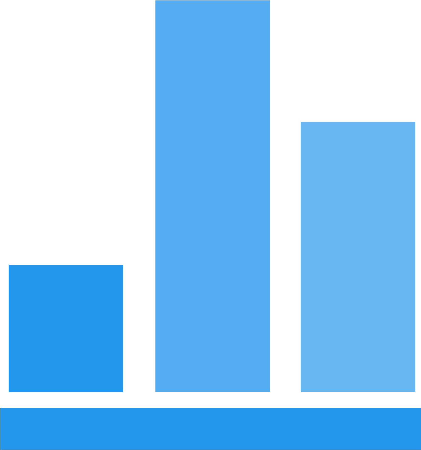Previous - Stats Icon Blue (2000x2000), Png Download
