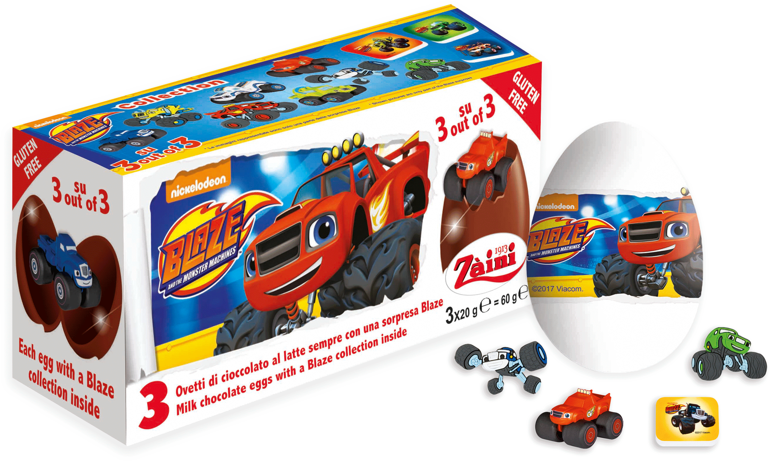 Zaini - Zaini Disney Princess Chocolate Surprise 3 Eggs (2917x2235), Png Download