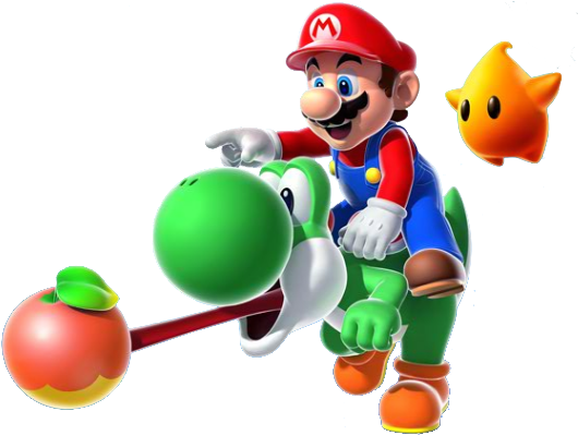 Super Mario Galaxy 2 Png Picture Library Download - Super Mario Galaxy 2 Png (586x473), Png Download