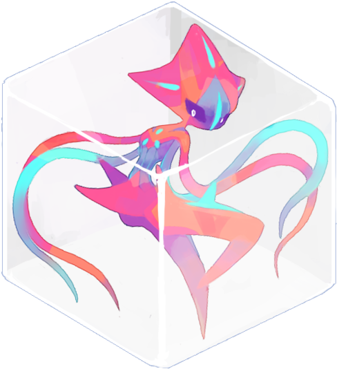 “ Important Reminder That Deoxys Has A Cute Stubby - Deoxys Tail (500x571), Png Download