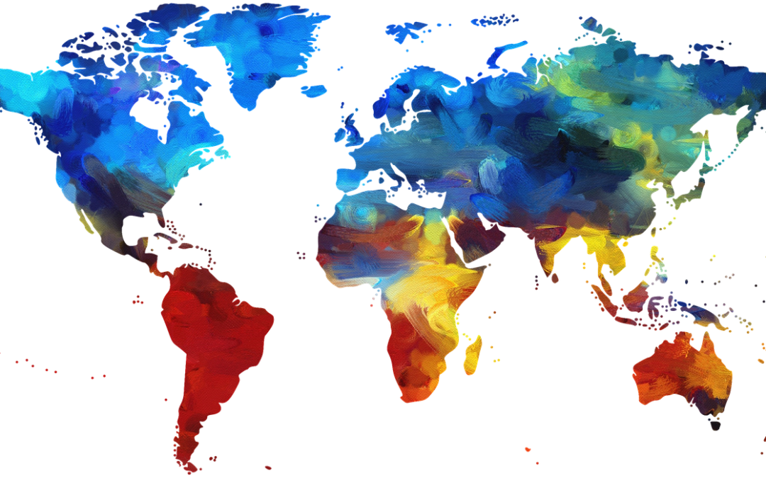 Future Destinations Sub-committee - World Map (1080x675), Png Download