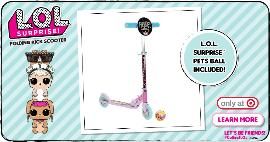 lol doll scooter