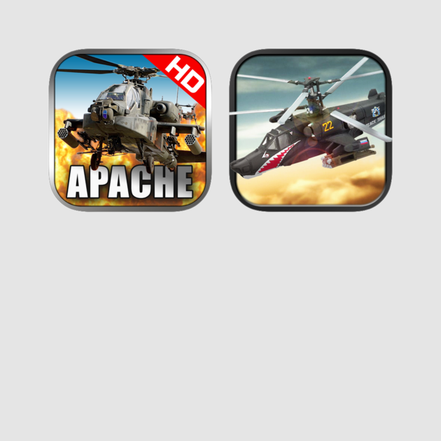 Gunship Apache & Kamov Combat Carrier Flight Simulator - Apache Helicopter Ornament (round) (630x630), Png Download