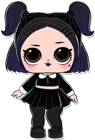 3-007 Dusk - Lol Surprise Confetti Pop Dusk (403x550), Png Download