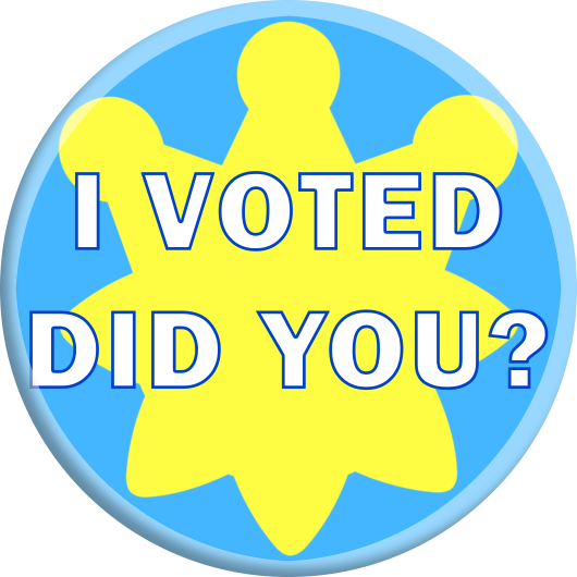 The Poll Is Closed - Circle (530x530), Png Download