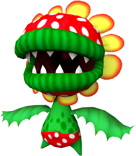 Download Zip Archive - Super Mario Sunshine Petey Piranha Png (750x650), Png Download
