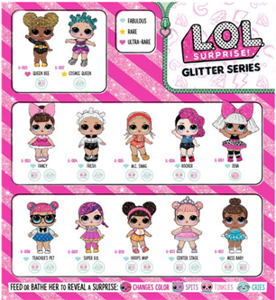 Prev - Lol Glitter Series Checklist (634x357), Png Download