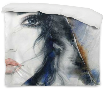 Abstract Woman Face - Sen Benim Kaderimsin Müptela Yayınları (400x400), Png Download