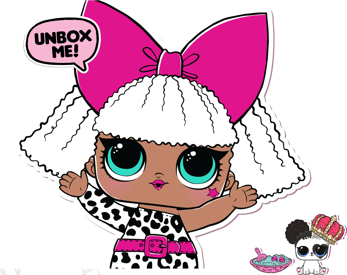 The Happy World Of Mischievous Babies 'l - Lol Surprise Dolls Printables (1231x898), Png Download