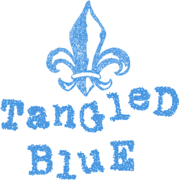Tangled Blue - December (640x640), Png Download