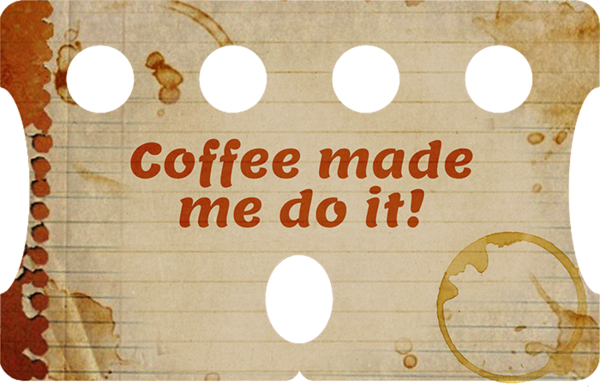 A Designer Tangle By Ansal Ansari - Coffee (600x387), Png Download