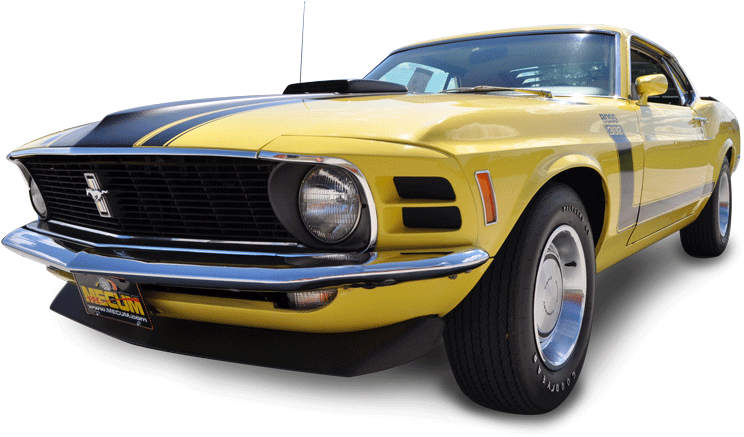 1970g Mustang Boss - 1970 Ford Mustang Png (900x598), Png Download