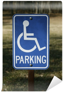 Handicap Parking Sign (400x400), Png Download
