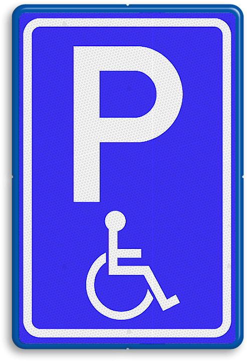 Disabled Car Park Sign (800x800), Png Download