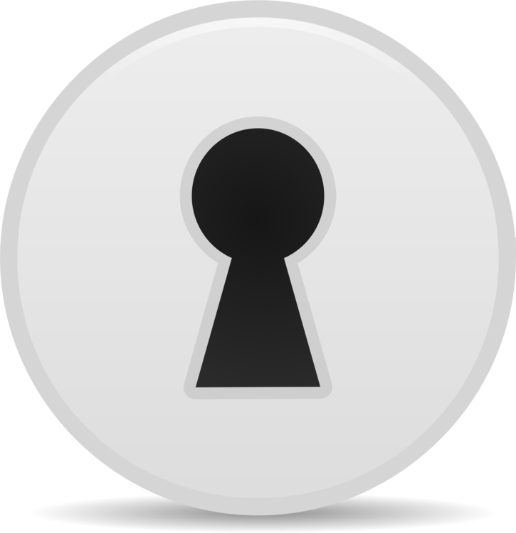 Computer Icons Download Keyhole Symbol - Anahtar Deliği Vektör (725x750), Png Download