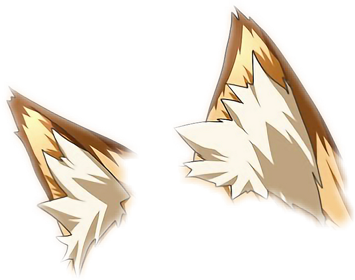 Orejas De Neko Anime (702x554), Png Download
