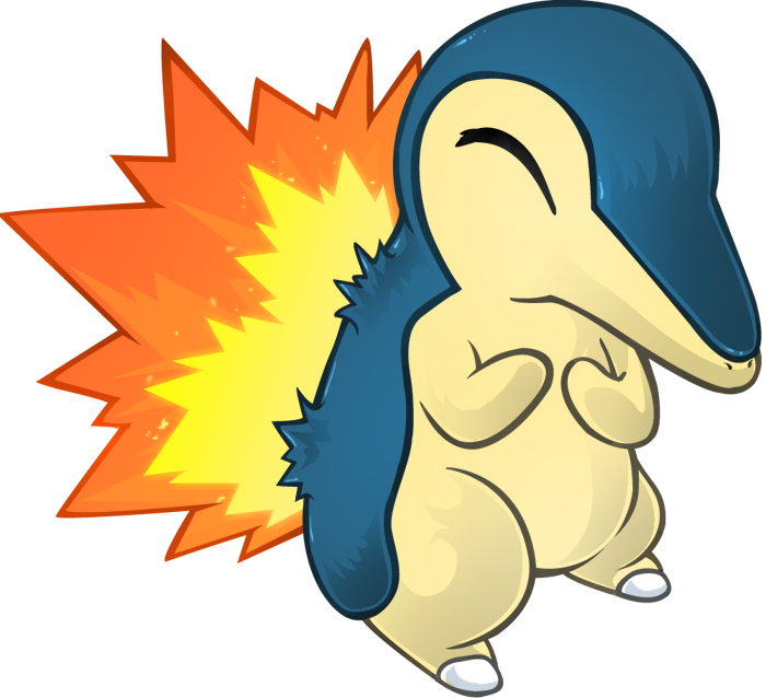 Cyndaquil Pokemon (700x638), Png Download