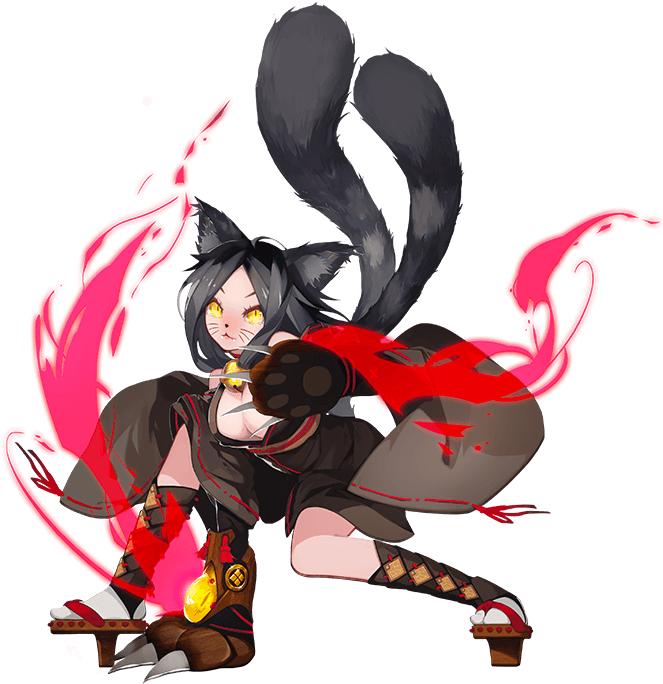 Kyumei Neko Onmyoji (580x580), Png Download