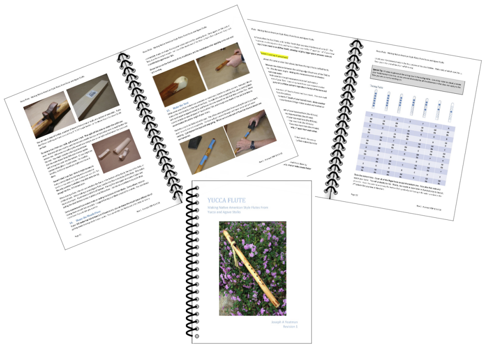 Yucca Flute Book Available Printed And Bound, Or As - Book (1000x838), Png Download