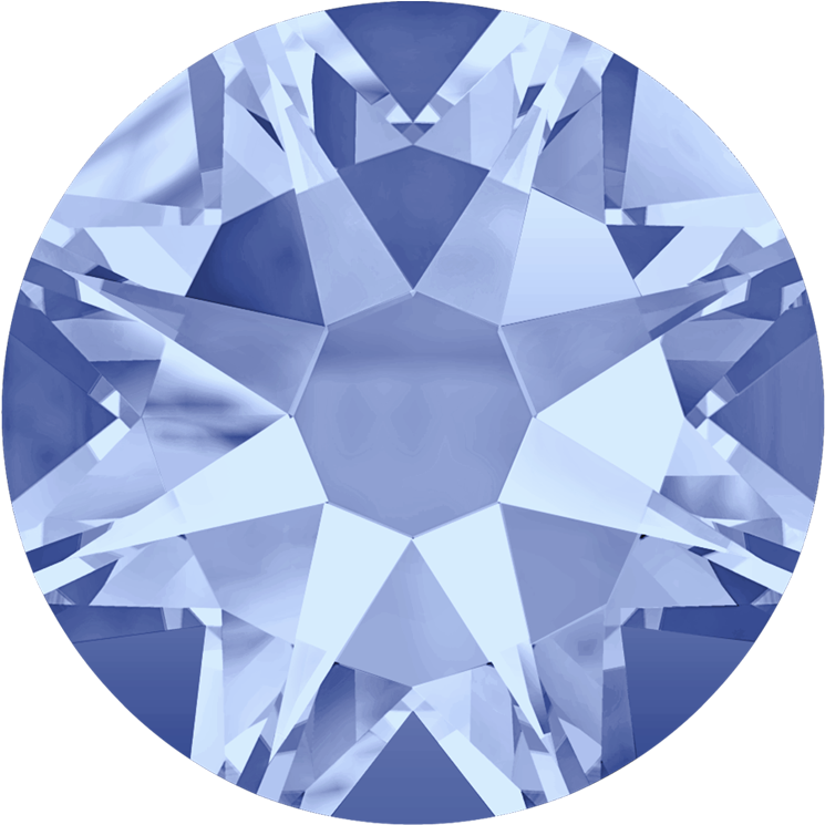 Black And White Library Crystal Transparent Light Blue - Crystal Blue Shade Swarovski (900x900), Png Download