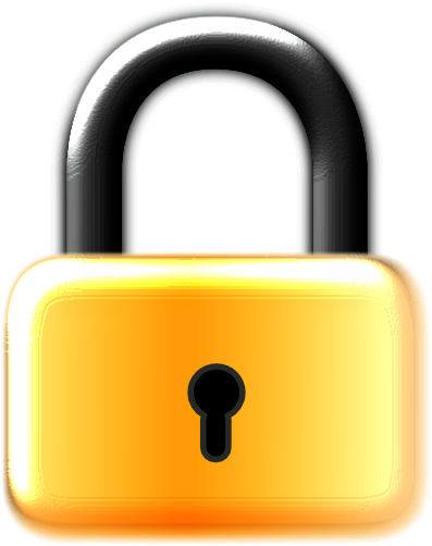 Keyhole Clipart - Lock Clipart (558x600), Png Download