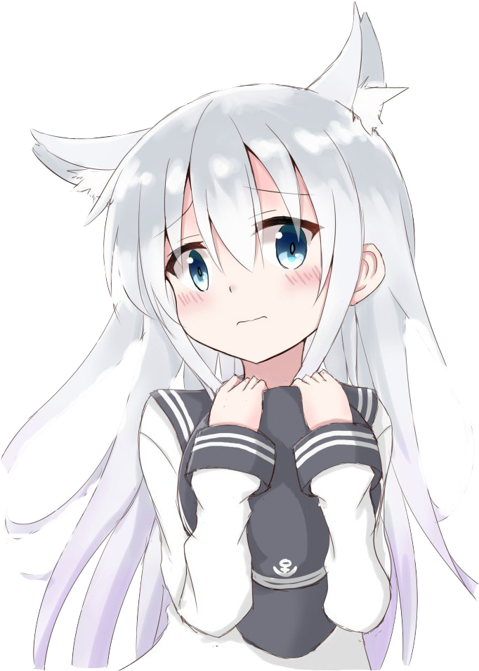 Download Hibiki Anime Neko | Transparent PNG Download | SeekPNG