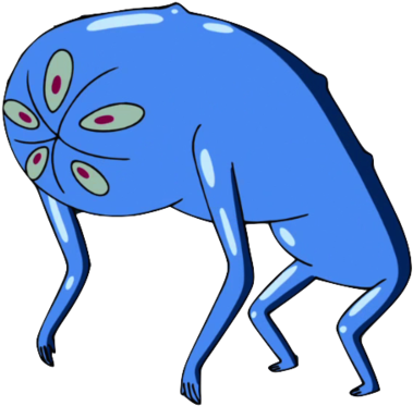 Warren Ampersand - Adventure Time Blue Jake (497x479), Png Download