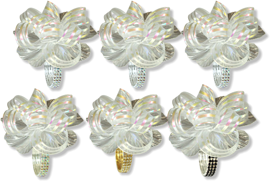 Delightzz Rhinestone Assortment 6 Pc - Artificial Flower (563x381), Png Download