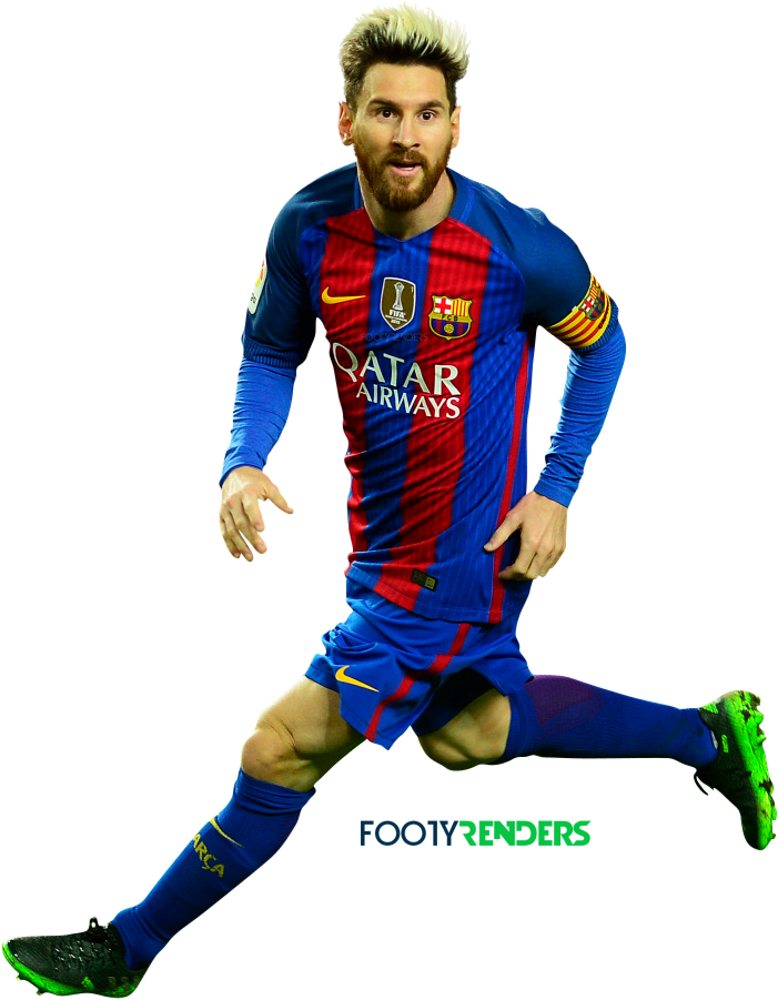 Lionel Messi Render - Messi Footy Renders (701x901), Png Download