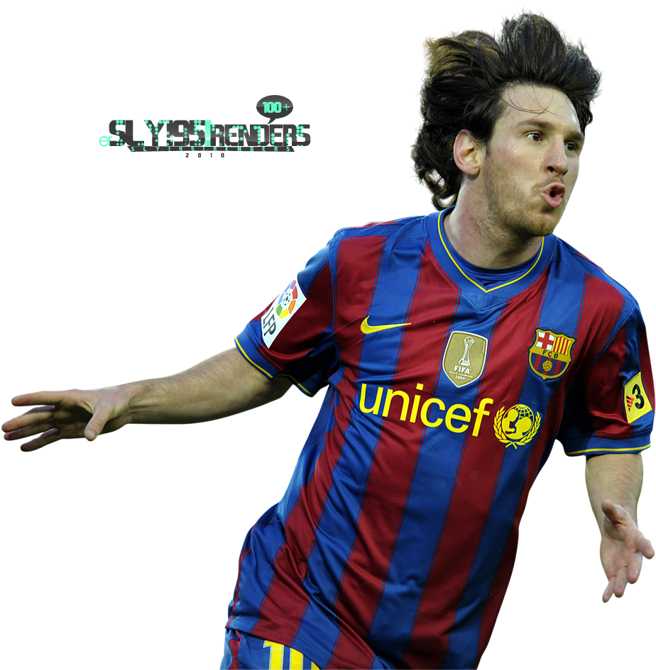 Lionel Messi Photo Lionel Messi 2 - Messi 2010 Png (932x944), Png Download