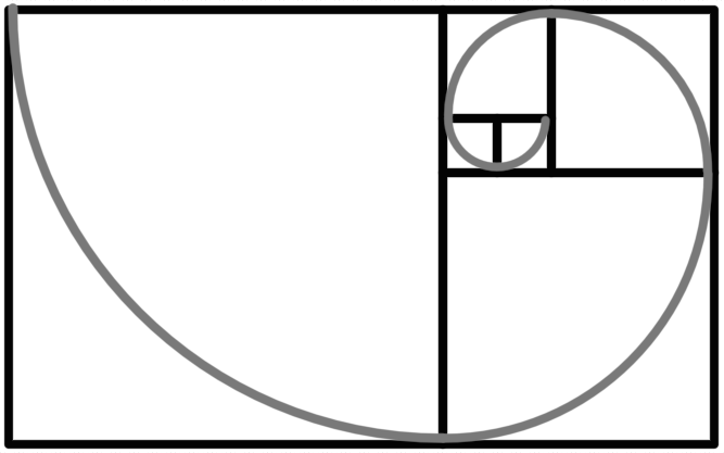 Fibonacci Nature Png Picture - Fibonacci Png (667x417), Png Download