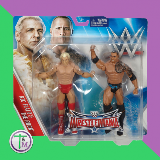 Wwe Wrestlemania 32 Action Figures - Ric Flair (533x800), Png Download
