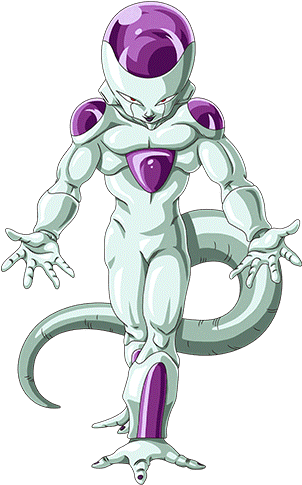 Vector Transparent Frieza Transparent Halo - Frieza Final Form Png (426x568), Png Download