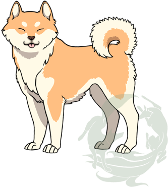 Picture Transparent Stock Akita Inu - Perros Akita Anime (504x500), Png Download