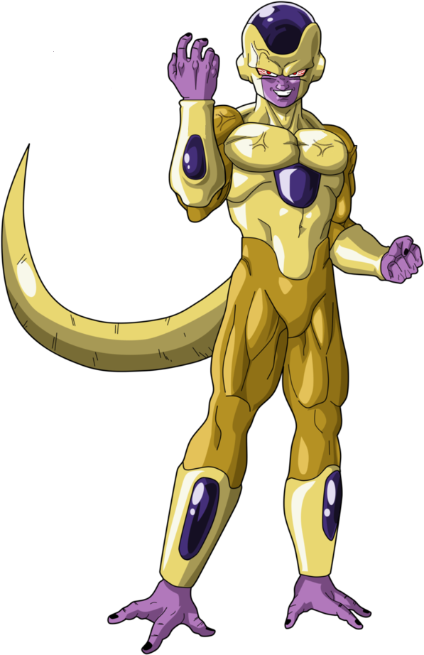 Clipart Transparent Library Rage By Robertovile On - Dragon Ball Super Freezer Dorado (831x961), Png Download