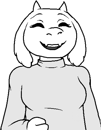 Toriel In Afac - Afac Toriel (343x474), Png Download