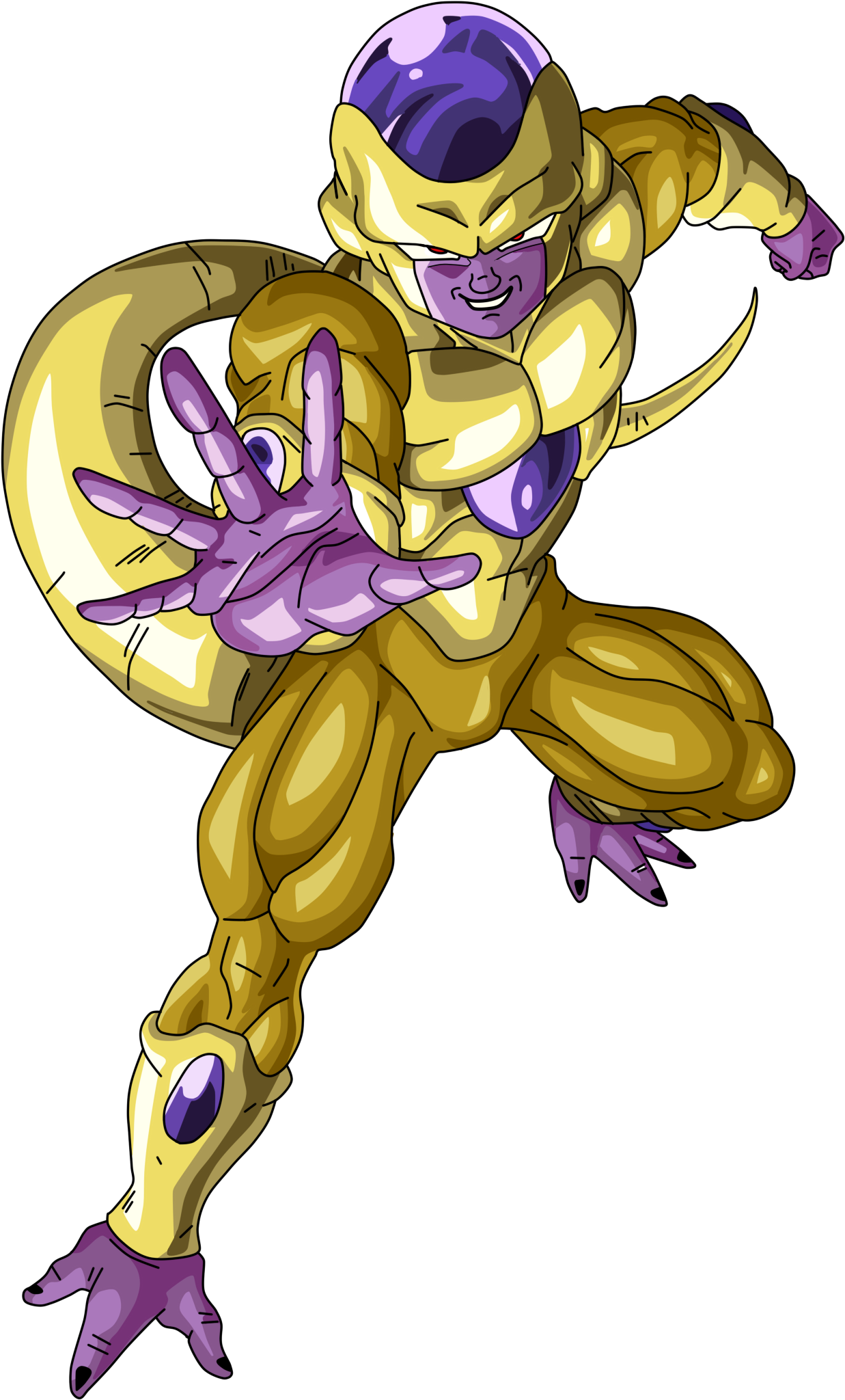 Destacados - Golden Frieza By Alexiscabo1 (1669x2225), Png Download