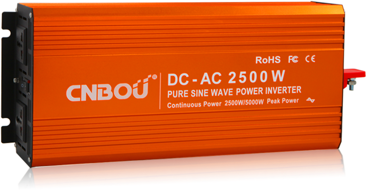 2500w Pure Sine Wave Inverter - Cnbou Inverter (750x500), Png Download