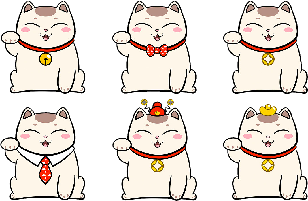 Cat Maneki-neko Clip Art - Cat (1200x847), Png Download