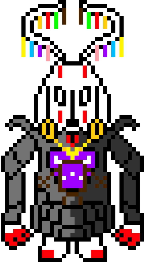 Freaktale Toriel Genocide Sprite - Freaktale Toriel Genocide (564x1024), Png Download