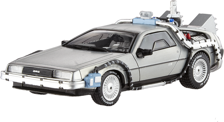 9391564 - Time Machine From Back To The Future (900x468), Png Download