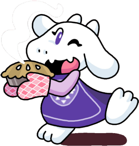 Toriel Dreemurr - Torial Pie (500x500), Png Download